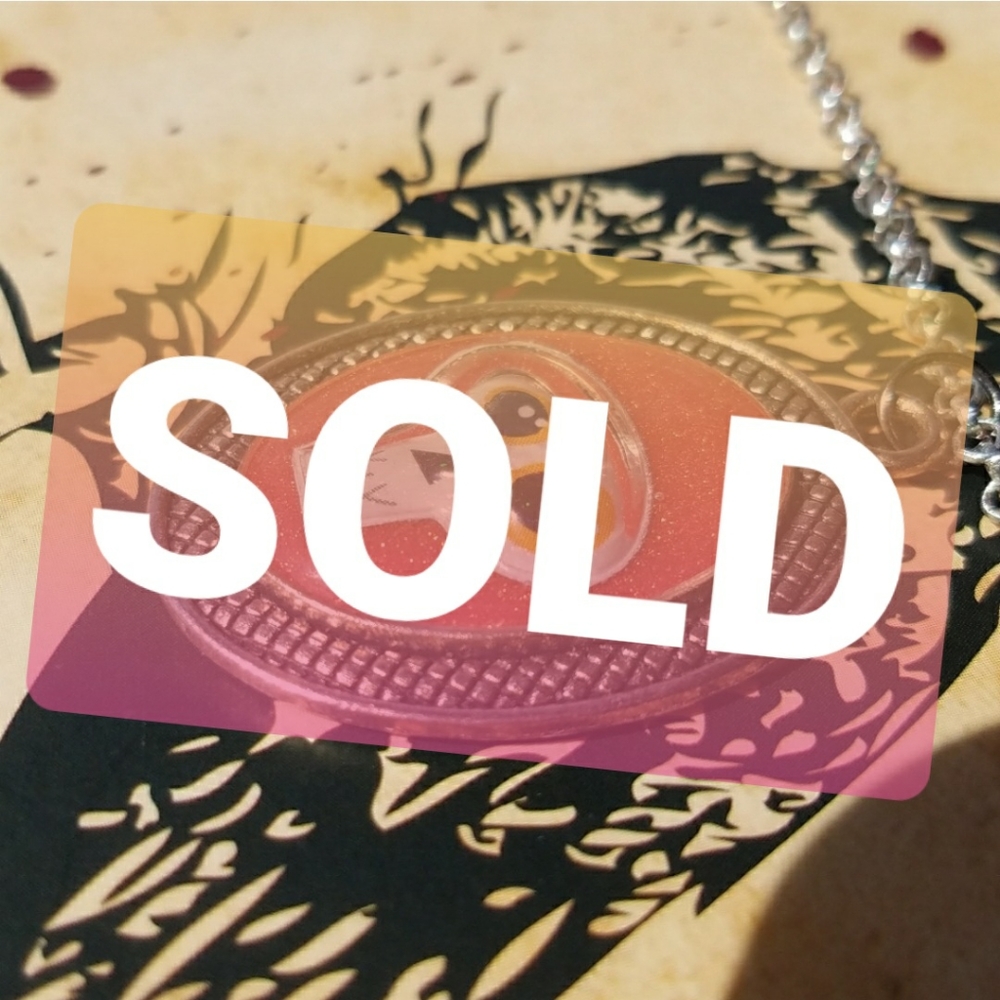 Sweet Spooky Skull Handmade Necklace